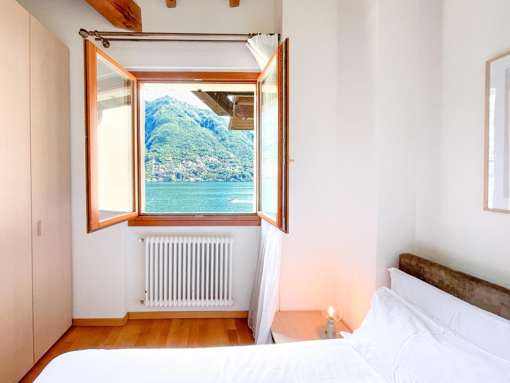 Villa Luminosa Laglio - Private Parking, Garden Экстерьер фото