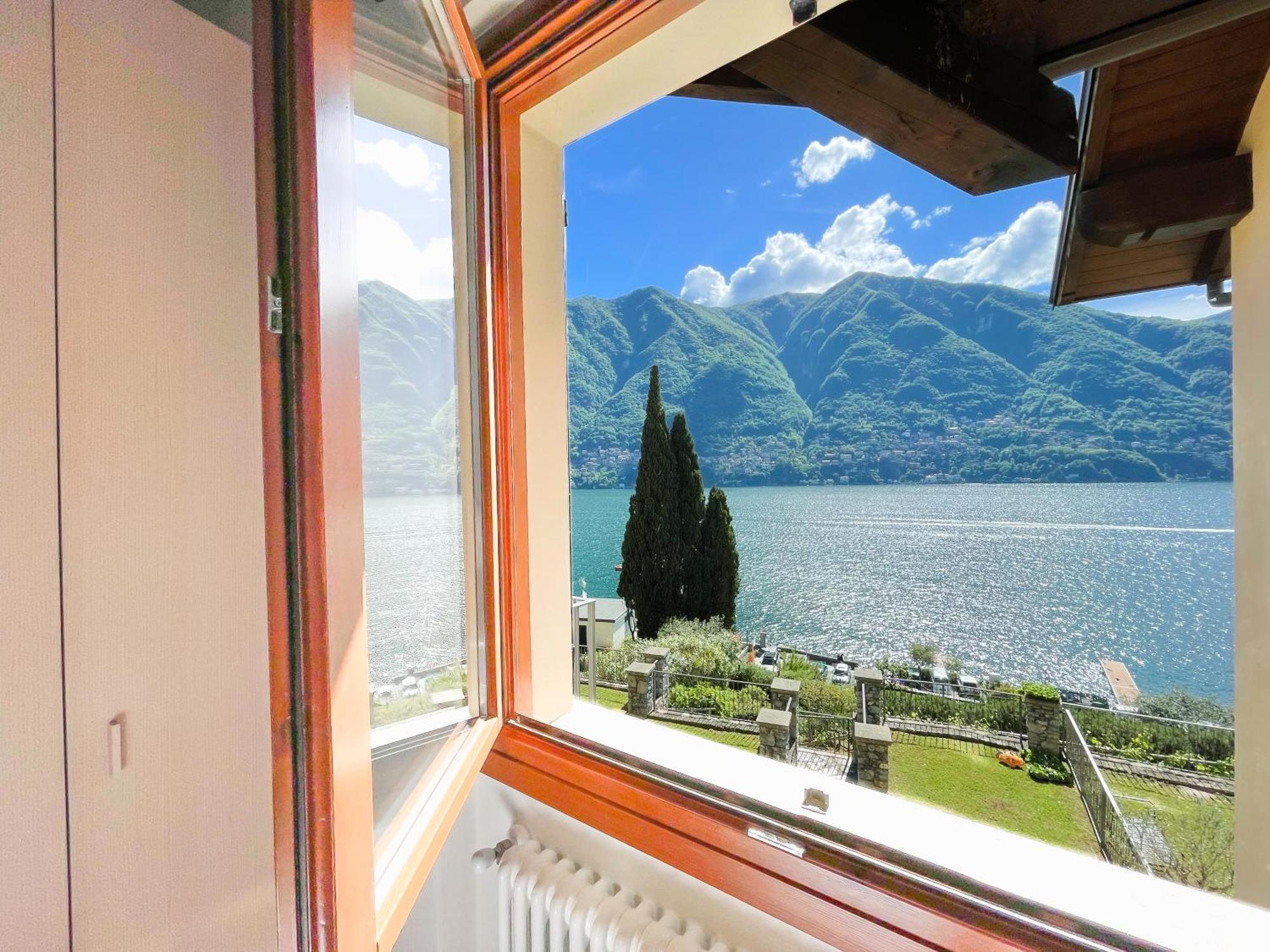 Villa Luminosa Laglio - Private Parking, Garden Экстерьер фото