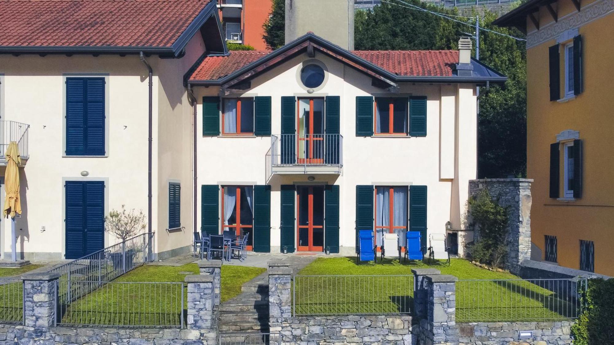 Villa Luminosa Laglio - Private Parking, Garden Экстерьер фото